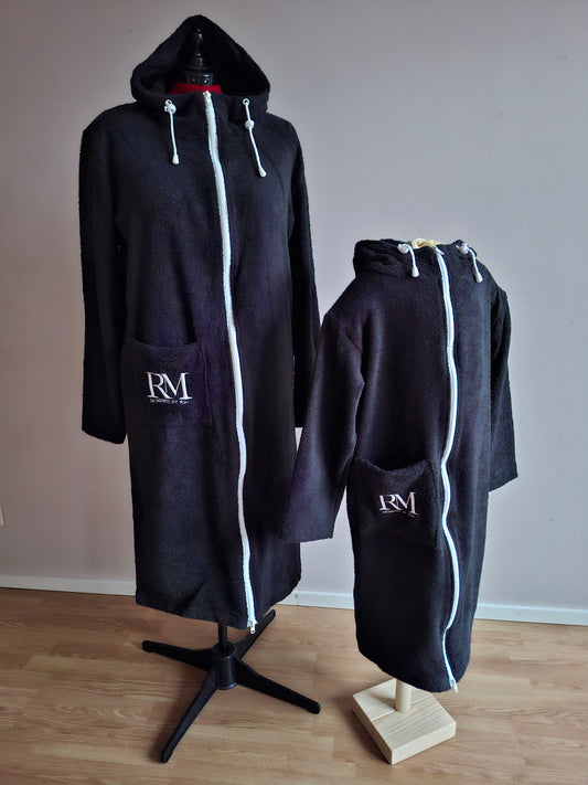 RÄTIKMANTEL kergem (must)